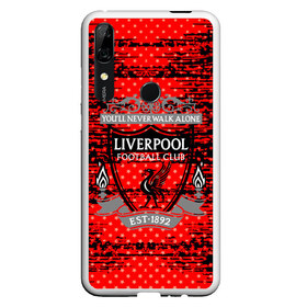 Чехол для Honor P Smart Z с принтом Liverpool sport uniform в Белгороде, Силикон | Область печати: задняя сторона чехла, без боковых панелей | football | soccer | ливерпуль