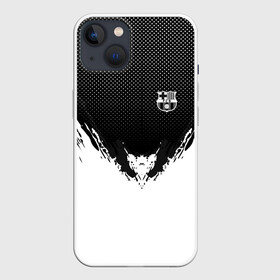 Чехол для iPhone 13 с принтом Barcelona black 2018 в Белгороде,  |  | football | soccer | барселона