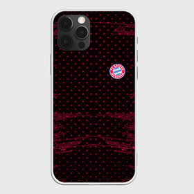 Чехол для iPhone 12 Pro Max с принтом Bayern abstract collection в Белгороде, Силикон |  | football | soccer | байерн