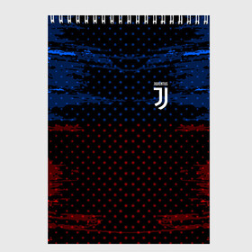 Скетчбук с принтом Juventus abstract collection в Белгороде, 100% бумага
 | 48 листов, плотность листов — 100 г/м2, плотность картонной обложки — 250 г/м2. Листы скреплены сверху удобной пружинной спиралью | Тематика изображения на принте: football | soccer | ювентус