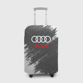Чехол для чемодана 3D с принтом Audi в Белгороде, 86% полиэфир, 14% спандекс | двустороннее нанесение принта, прорези для ручек и колес | audi | auto | car | race | авто | ауди | гонки | краска | краски | марка | машина