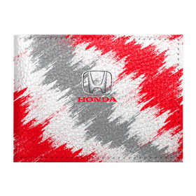 Обложка для студенческого билета с принтом Honda в Белгороде, натуральная кожа | Размер: 11*8 см; Печать на всей внешней стороне | Тематика изображения на принте: auto | car | honda | race | авто | гонки | краска | краски | марка | машина | хонда