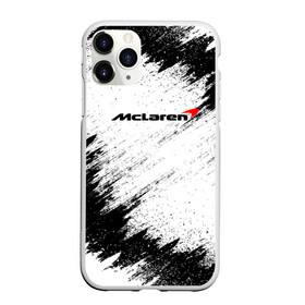 Чехол для iPhone 11 Pro матовый с принтом McLaren в Белгороде, Силикон |  | Тематика изображения на принте: auto | car | mclaren | race | авто | гонки | краска | краски | макларен | марка | машина