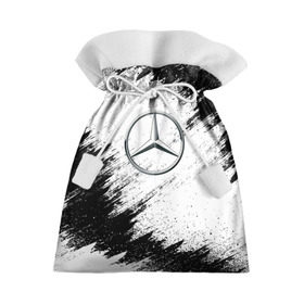 Подарочный 3D мешок с принтом Mercedes в Белгороде, 100% полиэстер | Размер: 29*39 см | Тематика изображения на принте: mercedes | мерседес