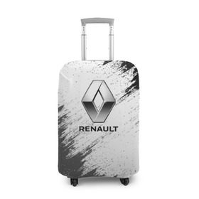 Чехол для чемодана 3D с принтом Renault в Белгороде, 86% полиэфир, 14% спандекс | двустороннее нанесение принта, прорези для ручек и колес | auto | car | race | renault | авто | гонки | краска | краски | марка | машина | рено