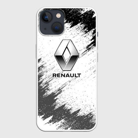 Чехол для iPhone 13 с принтом Renault в Белгороде,  |  | auto | car | race | renault | авто | гонки | краска | краски | марка | машина | рено