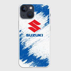Чехол для iPhone 13 mini с принтом Suzuki в Белгороде,  |  | auto | car | race | suzuki | авто | гонки | краска | краски | марка | машина | сузуки