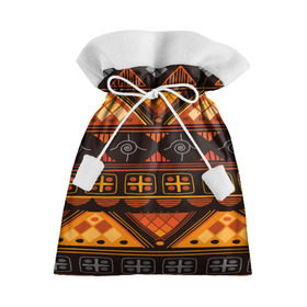 Подарочный 3D мешок с принтом Aztec ornament в Белгороде, 100% полиэстер | Размер: 29*39 см | aztec | geometry | pattern | symbol | world | ацтек | геометрия | народный | орнамент | символы | узор | этника | этнический