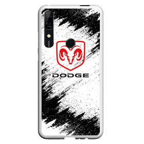 Чехол для Honor P Smart Z с принтом DODGE в Белгороде, Силикон | Область печати: задняя сторона чехла, без боковых панелей | car | dodge |  auto | авто | додж | машина