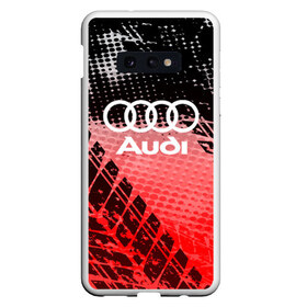 Чехол для Samsung S10E с принтом Audi sport auto motors в Белгороде, Силикон | Область печати: задняя сторона чехла, без боковых панелей | Тематика изображения на принте: audi | auto | automobile | car | carbon | machine | motor | motor car | sport car | автомашина | ауди | бренд | легковой автомобиль | марка | спортивный автомобиль | тачка