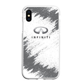 Чехол для iPhone XS Max матовый с принтом INFINITI в Белгороде, Силикон | Область печати: задняя сторона чехла, без боковых панелей | Тематика изображения на принте: auto | car | infiniti | race | авто | гонки | инфинити | краска | краски | марка | машина