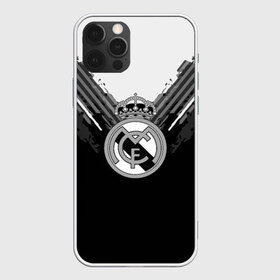 Чехол для iPhone 12 Pro Max с принтом Real Madrid abstract original в Белгороде, Силикон |  | Тематика изображения на принте: football | soccer | реал мадрид