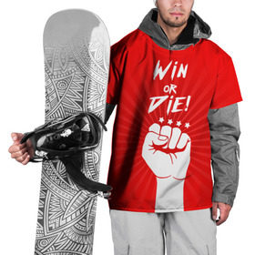 Накидка на куртку 3D с принтом Девиз победителя в Белгороде, 100% полиэстер |  | fcsm | football | sp | ssruspartak | мясные | футбольный клуб