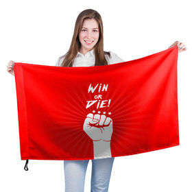 Флаг 3D с принтом Девиз победителя в Белгороде, 100% полиэстер | плотность ткани — 95 г/м2, размер — 67 х 109 см. Принт наносится с одной стороны | fcsm | football | sp | ssruspartak | мясные | футбольный клуб