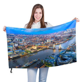 Флаг 3D с принтом Лондон в Белгороде, 100% полиэстер | плотность ткани — 95 г/м2, размер — 67 х 109 см. Принт наносится с одной стороны | england | london | англия | великобритания | город | европа | королевство | лондон | мегаполис | путешествие | столица | туризм