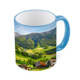 Кружка 3D с принтом Альпы в Белгороде, керамика | ёмкость 330 мл | австрия | альпы | германия | горный хребет | горы | италия | красота | лес | лихтенштейн | луг | пейзаж | природа | простор | раздолье | словения | франция | швейцария