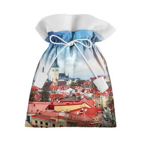 Подарочный 3D мешок с принтом Таллин (Эстония) в Белгороде, 100% полиэстер | Размер: 29*39 см | estonia | tallin | город | европа | путешествие | таллин | туризм | эстония