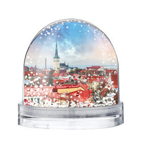 Водяной шар с принтом Таллин (Эстония) в Белгороде, Пластик | Изображение внутри шара печатается на глянцевой фотобумаге с двух сторон | estonia | tallin | город | европа | путешествие | таллин | туризм | эстония