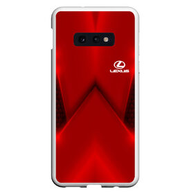 Чехол для Samsung S10E с принтом Lexus car sport RED в Белгороде, Силикон | Область печати: задняя сторона чехла, без боковых панелей | Тематика изображения на принте: auto | automobile | car | carbon | lexus | machine | motor | motor car | sport car | автомашина | бренд | легковой автомобиль | лексус | марка | спортивный автомобиль | тачка