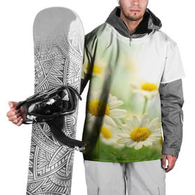 Накидка на куртку 3D с принтом Полевые ромашки в Белгороде, 100% полиэстер |  | Тематика изображения на принте: луг | поле | цветы