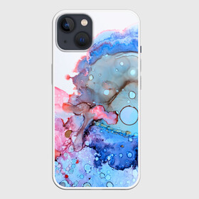 Чехол для iPhone 13 с принтом Акварельные разводы в Белгороде,  |  | abstraction | color | spray | tie dye | абстракция | акварель | брызги красок | живопись | искусство | капли капли | краски | текстуры | цветные краски | яркие цвета