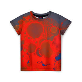 Детская футболка 3D с принтом Краски лета в Белгороде, 100% гипоаллергенный полиэфир | прямой крой, круглый вырез горловины, длина до линии бедер, чуть спущенное плечо, ткань немного тянется | abstraction | color | spray | tie dye | абстракция | акварель | брызги красок | живопись | искусство | капли капли | краски | текстуры | цветные краски | яркие цвета