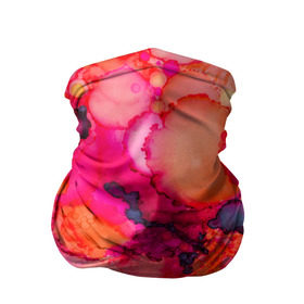 Бандана-труба 3D с принтом Весенние краски в Белгороде, 100% полиэстер, ткань с особыми свойствами — Activecool | плотность 150‒180 г/м2; хорошо тянется, но сохраняет форму | abstraction | color | spray | tie dye | абстракция | акварель | брызги красок | живопись | искусство | капли капли | краски | текстуры | цветные краски | яркие цвета
