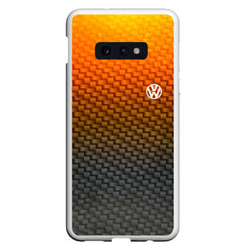 Чехол для Samsung S10E с принтом VOLKSWAGEN COLLECTION CARBON в Белгороде, Силикон | Область печати: задняя сторона чехла, без боковых панелей | auto | automobile | car | carbon | machine | motor | motor car | sport car | volkswagen | автомашина | бренд | легковой автомобиль | марка | спортивный автомобиль | тачка