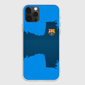 Чехол для iPhone 12 Pro Max с принтом BARCELONA SPORT BLUE в Белгороде, Силикон |  | Тематика изображения на принте: football | soccer | барселона