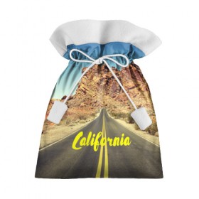Подарочный 3D мешок с принтом California collection в Белгороде, 100% полиэстер | Размер: 29*39 см | california | usa | америка | города | дороги | калифорния | природа | страны | сша