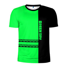 Мужская футболка 3D спортивная с принтом Green Day в Белгороде, 100% полиэстер с улучшенными характеристиками | приталенный силуэт, круглая горловина, широкие плечи, сужается к линии бедра | american | day | green | idiot | альтернативный | американ | билли джо армстронг | греен | грин | группа | дай | дей | зелёный день | майк дёрнт | музыка | панк | поп | поппанк | рок | тре кул