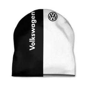 Шапка 3D с принтом Volkswagen в Белгороде, 100% полиэстер | универсальный размер, печать по всей поверхности изделия | volkswagen | авто | автомобиль | вольксваген | лого | машина | фолькс ваген | фольксваген | эмблема