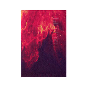Обложка для паспорта матовая кожа с принтом NEBULA IN SPACE в Белгороде, натуральная матовая кожа | размер 19,3 х 13,7 см; прозрачные пластиковые крепления | abstraction | cosmos | nebula | space | star | universe | абстракция | вселенная | звезды | космос | мир | планеты