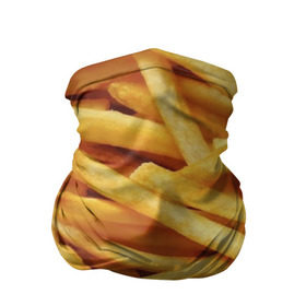 Бандана-труба 3D с принтом Картошка фри в Белгороде, 100% полиэстер, ткань с особыми свойствами — Activecool | плотность 150‒180 г/м2; хорошо тянется, но сохраняет форму | вкусная | еда | жареный | желтый | закуска | картофель | картофеля | картоха | картошка | картошки | палки | палочки | полоски | фас фуд | фаст фуд | фастфуд | фасфуд | фвсфут | фри