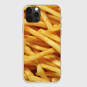 Чехол для iPhone 12 Pro Max с принтом Картошка фри в Белгороде, Силикон |  | вкусная | еда | жареный | желтый | закуска | картофель | картофеля | картоха | картошка | картошки | палки | палочки | полоски | фас фуд | фаст фуд | фастфуд | фасфуд | фвсфут | фри