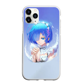 Чехол для iPhone 11 Pro Max матовый с принтом Рем в Белгороде, Силикон |  | anime | emilia | ram | re zero | re:zero | rem | rezero | аниме | жизнь в другом мире с нуля | жизнь с нуля | рам | рем | эмилия