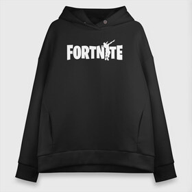 Женское худи Oversize хлопок с принтом Dab Fortnite в Белгороде, френч-терри — 70% хлопок, 30% полиэстер. Мягкий теплый начес внутри —100% хлопок | боковые карманы, эластичные манжеты и нижняя кромка, капюшон на магнитной кнопке | fortnite | фортнайт