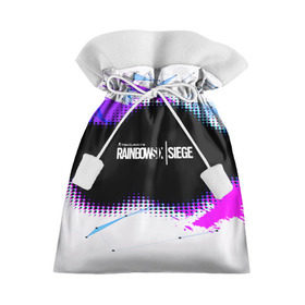 Подарочный 3D мешок с принтом Rainbow Six Siege в Белгороде, 100% полиэстер | Размер: 29*39 см | Тематика изображения на принте: action | game | rainbow six siege | tom clancys | игры | радуга | том кленси | шутер
