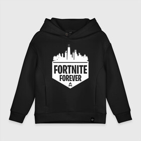 Детское худи Oversize хлопок с принтом Fortnite Forever в Белгороде, френч-терри — 70% хлопок, 30% полиэстер. Мягкий теплый начес внутри —100% хлопок | боковые карманы, эластичные манжеты и нижняя кромка, капюшон на магнитной кнопке | Тематика изображения на принте: battle | epic | forever | fortnite | games | royale | битва | королевская | королей | лого | логотип | навсегда | фартнайт | форева | фортнайт | фортнит | эмблема | эпик