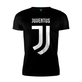 Мужская футболка премиум с принтом Juventus FC в Белгороде, 92% хлопок, 8% лайкра | приталенный силуэт, круглый вырез ворота, длина до линии бедра, короткий рукав | football | juventus | soccer | италия | турин | футбольный | ювентус