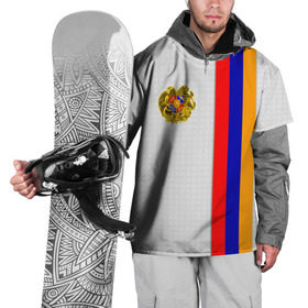 Накидка на куртку 3D с принтом I Love Armenia в Белгороде, 100% полиэстер |  | Тематика изображения на принте: armenia | армения | герб армении | ереван | флаг армении