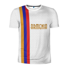 Мужская футболка 3D спортивная с принтом Armenia 2 в Белгороде, 100% полиэстер с улучшенными характеристиками | приталенный силуэт, круглая горловина, широкие плечи, сужается к линии бедра | armenia | армения