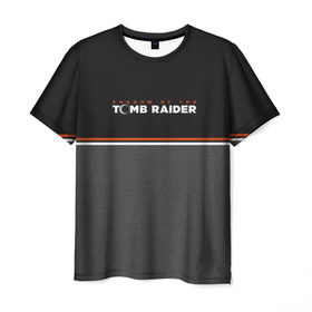 Мужская футболка 3D с принтом Shadow of the Tomb Raider в Белгороде, 100% полиэфир | прямой крой, круглый вырез горловины, длина до линии бедер | croft | lara | raider | tomb | гробниц | игра | крофт | лара | расхитительница