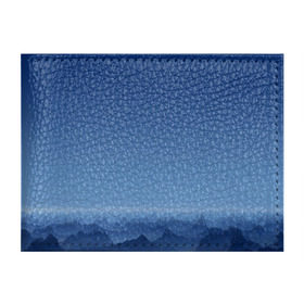 Обложка для студенческого билета с принтом Blue Mountains в Белгороде, натуральная кожа | Размер: 11*8 см; Печать на всей внешней стороне | Тематика изображения на принте: вид | горы | ночь | пейзаж | природа | синий | скалы | сумерки | туман | утро