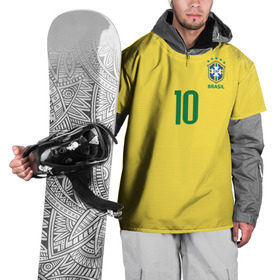 Накидка на куртку 3D с принтом Неймар 2018 домашняя в Белгороде, 100% полиэстер |  | brazil | cup champions | league | neymar | world | бразилия | неймар