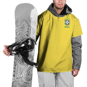 Накидка на куртку 3D с принтом Бразилия 2018 в Белгороде, 100% полиэстер |  | brazil | бразилия