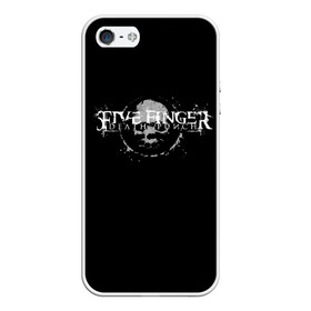 Чехол для iPhone 5/5S матовый с принтом Five Finger Death Punch 3 в Белгороде, Силикон | Область печати: задняя сторона чехла, без боковых панелей | 5fdp | ffdp | five finger death punch