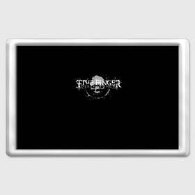 Магнит 45*70 с принтом Five Finger Death Punch 3 в Белгороде, Пластик | Размер: 78*52 мм; Размер печати: 70*45 | Тематика изображения на принте: 5fdp | ffdp | five finger death punch