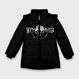 Зимняя куртка для девочек 3D с принтом Five Finger Death Punch 3 в Белгороде, ткань верха — 100% полиэстер; подклад — 100% полиэстер, утеплитель — 100% полиэстер. | длина ниже бедра, удлиненная спинка, воротник стойка и отстегивающийся капюшон. Есть боковые карманы с листочкой на кнопках, утяжки по низу изделия и внутренний карман на молнии. 

Предусмотрены светоотражающий принт на спинке, радужный светоотражающий элемент на пуллере молнии и на резинке для утяжки. | Тематика изображения на принте: 5fdp | ffdp | five finger death punch