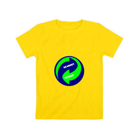 Детская футболка хлопок с принтом Нет денег нет кода в Белгороде, 100% хлопок | круглый вырез горловины, полуприлегающий силуэт, длина до линии бедер | code | money | деньги | код | нет | программист